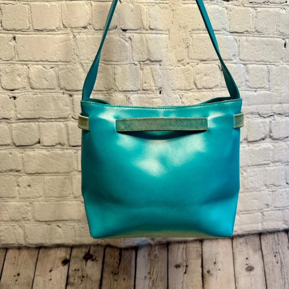 Furla vintage turquoise